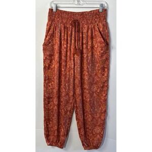NWT Aerie Pull On Harem Style Pants Joggers Elastic Waist Sz Large New